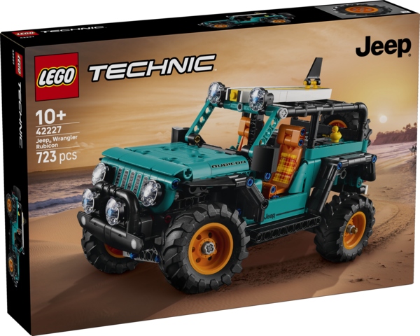 Lego Technic Suv Jeep Wrangler Rubicon 42227