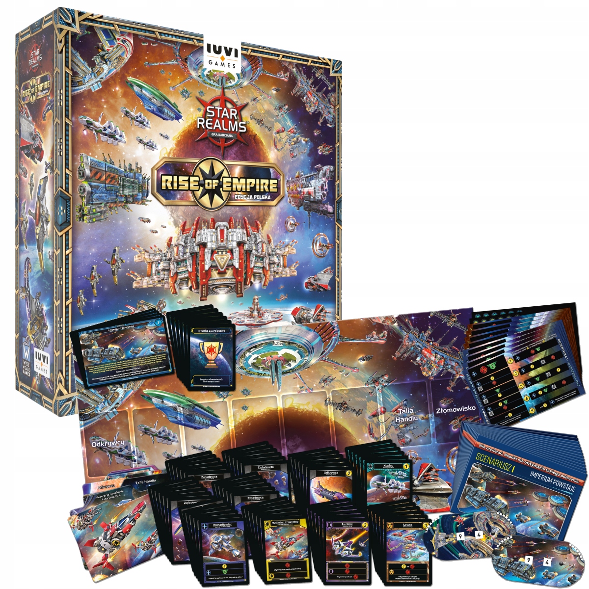 Iuvi Games Gra Karciana Star Realms: Rise Of Empire, Gra Podstawowa, Polska