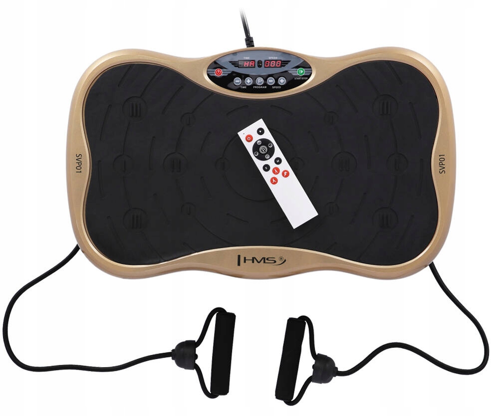 Platforma Wibrująca Treningowa Do Ćwiczeń Wyszczuplająca Z Nakładką Pilot