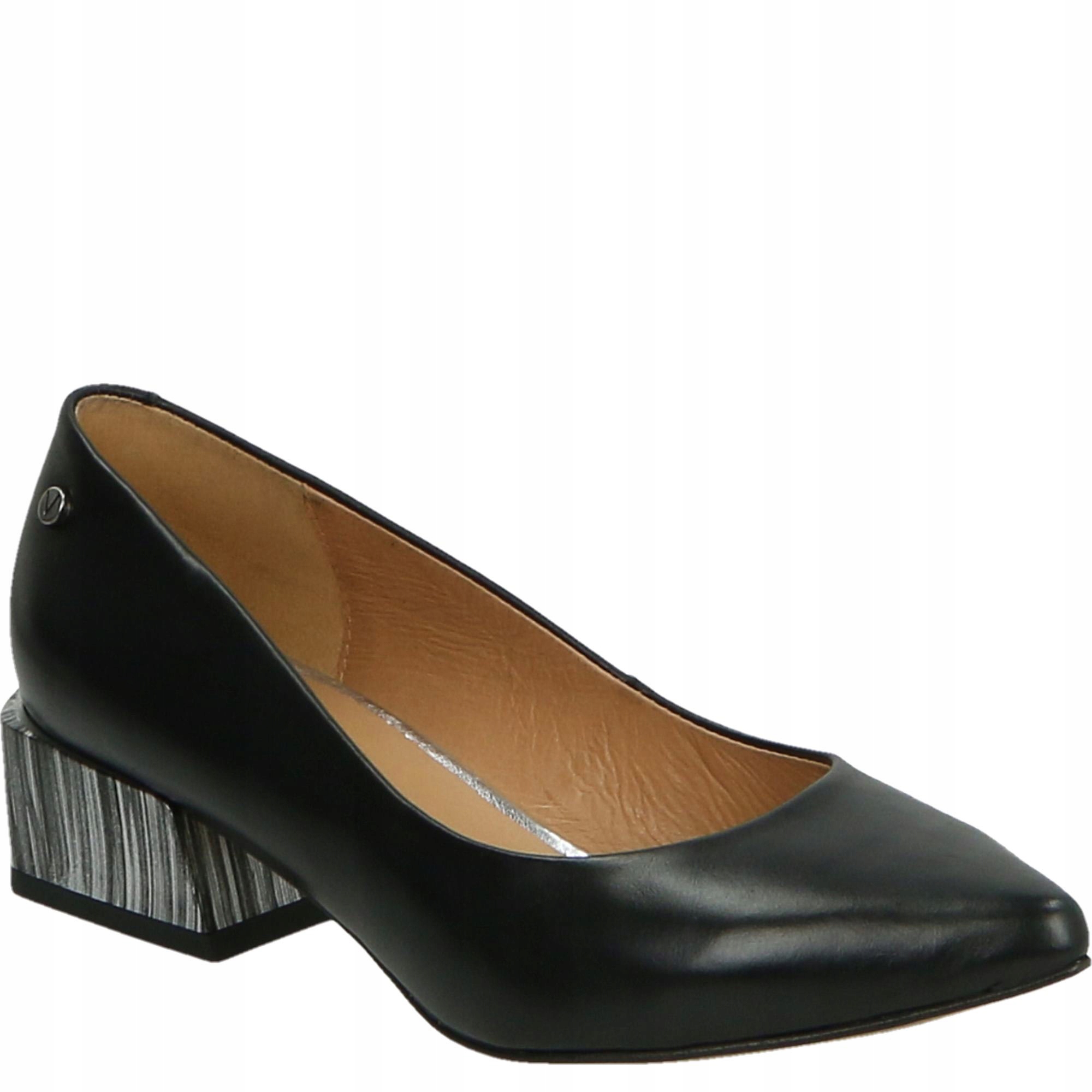 

Venezia 1554 Pelle Nero skóra naturalna cielęca 38