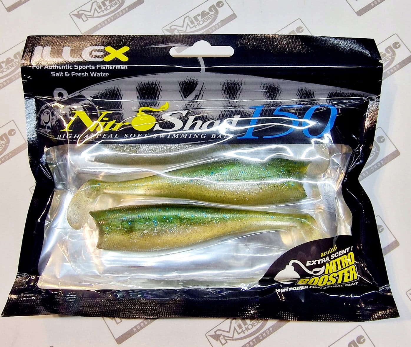 Guma Illex Nitro Shad 15cm 3szt Na Szczupaka