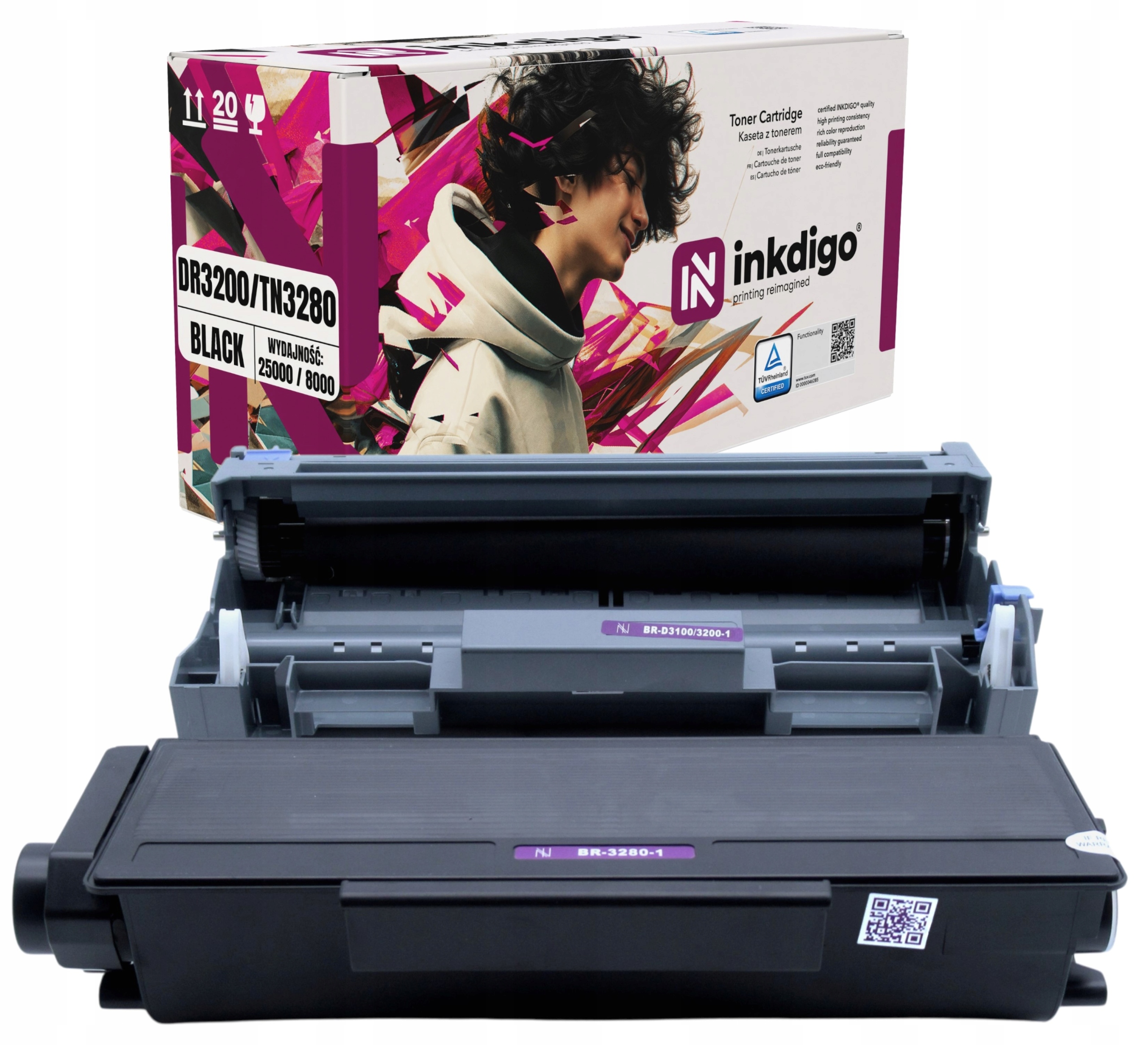 Buben Toner TN3280 DR3200 pro Brother MFC-8370DN MFC-8380DN HL-5340D