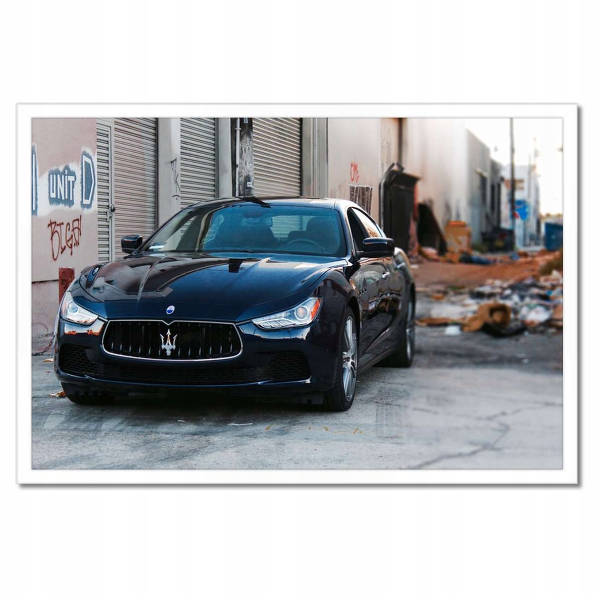 Plakáty v rámu 60x40 Bugatti Auto