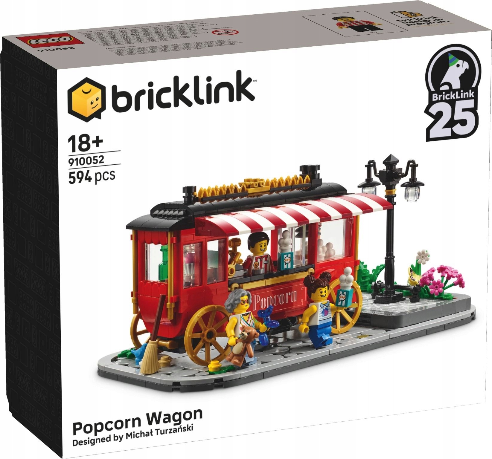 Lego BrickLink Designer Program 910052 – Popcornový vůz