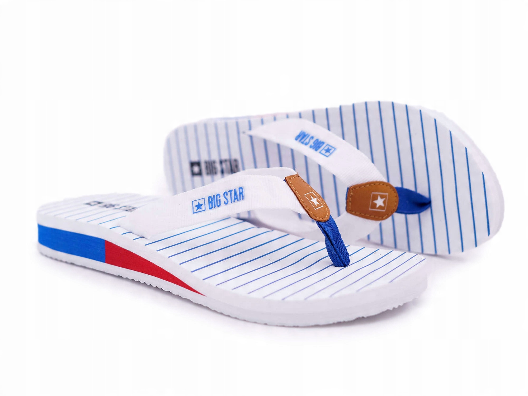 

Piankowe Klapki Damskie Big Star DD274A245 37