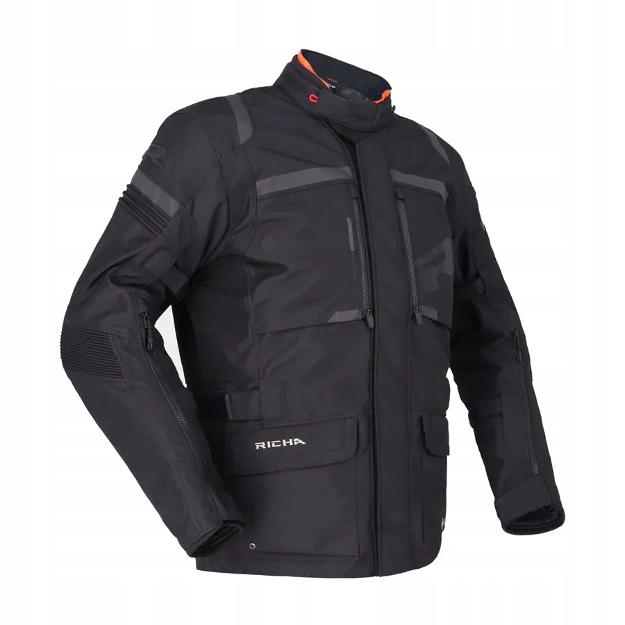 Motocyklová Bunda Richa Brutusová Textilná Membrána Goretex Panely Mesh XXL