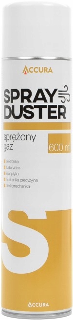 

Accura Spray Duster sprężone powietrze 600ml