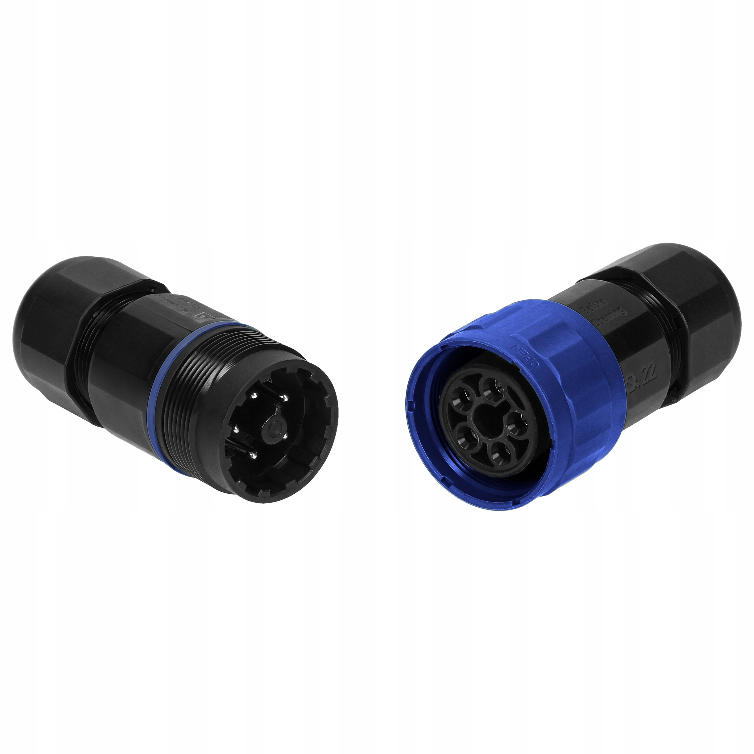 Sada konekt.gn-konektory 5x4 mm2, 450 V/16 A, IP68,10 ks