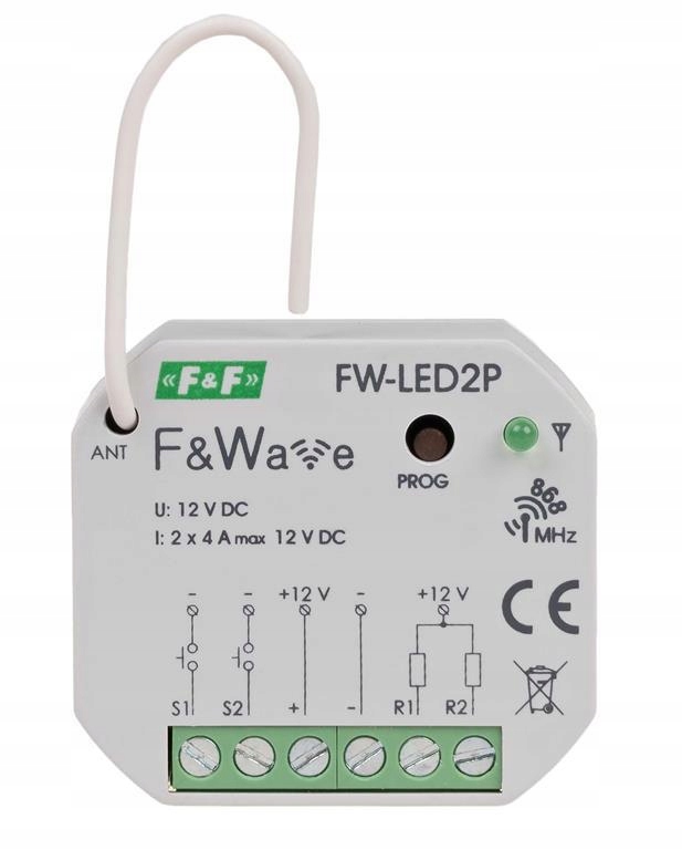 F&Wave - sterownik dwukanałowy LED FW-LED2P Rodzaj sterownik