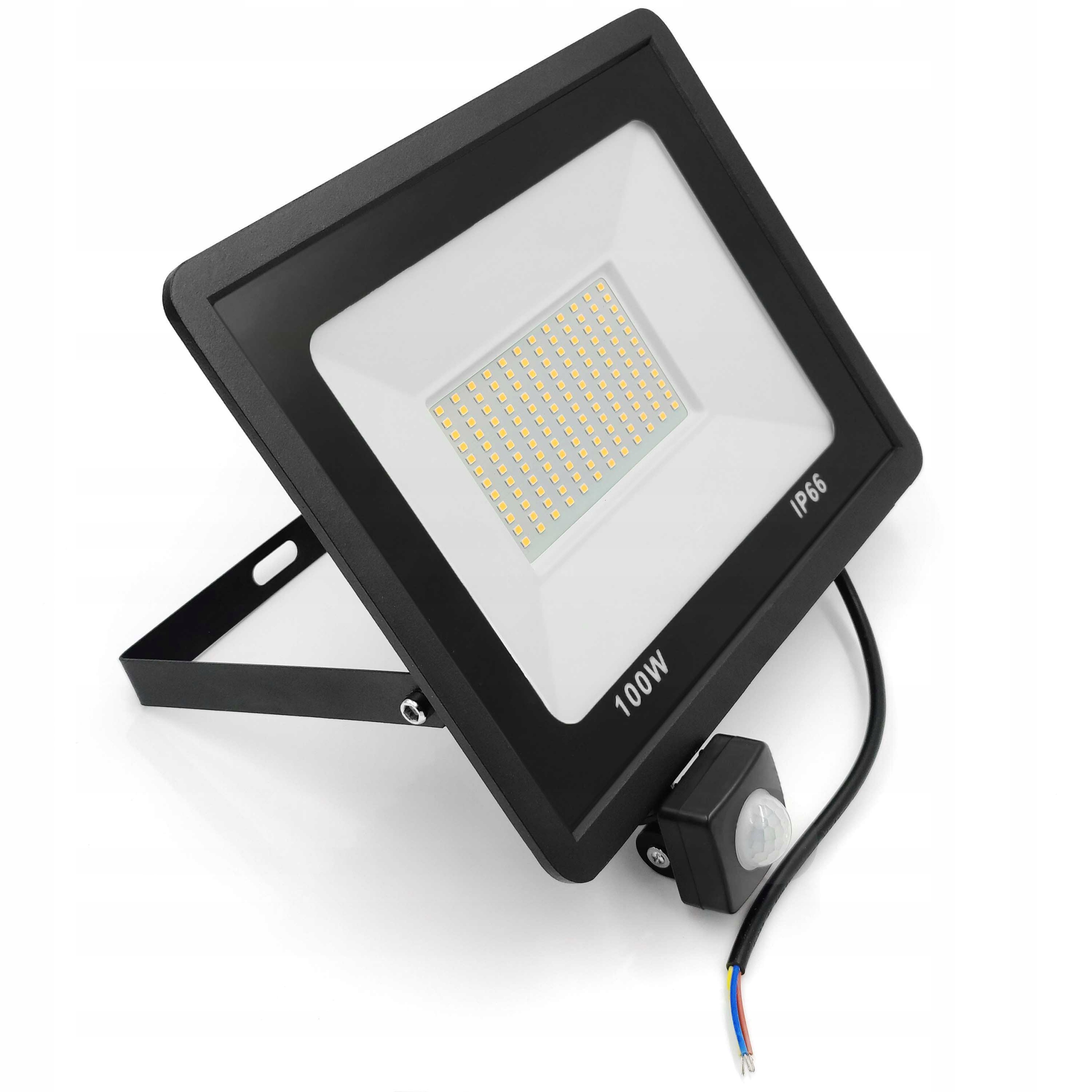 

Halogen Lampa Reflektor Led 100W IP66 z Czujnikiem