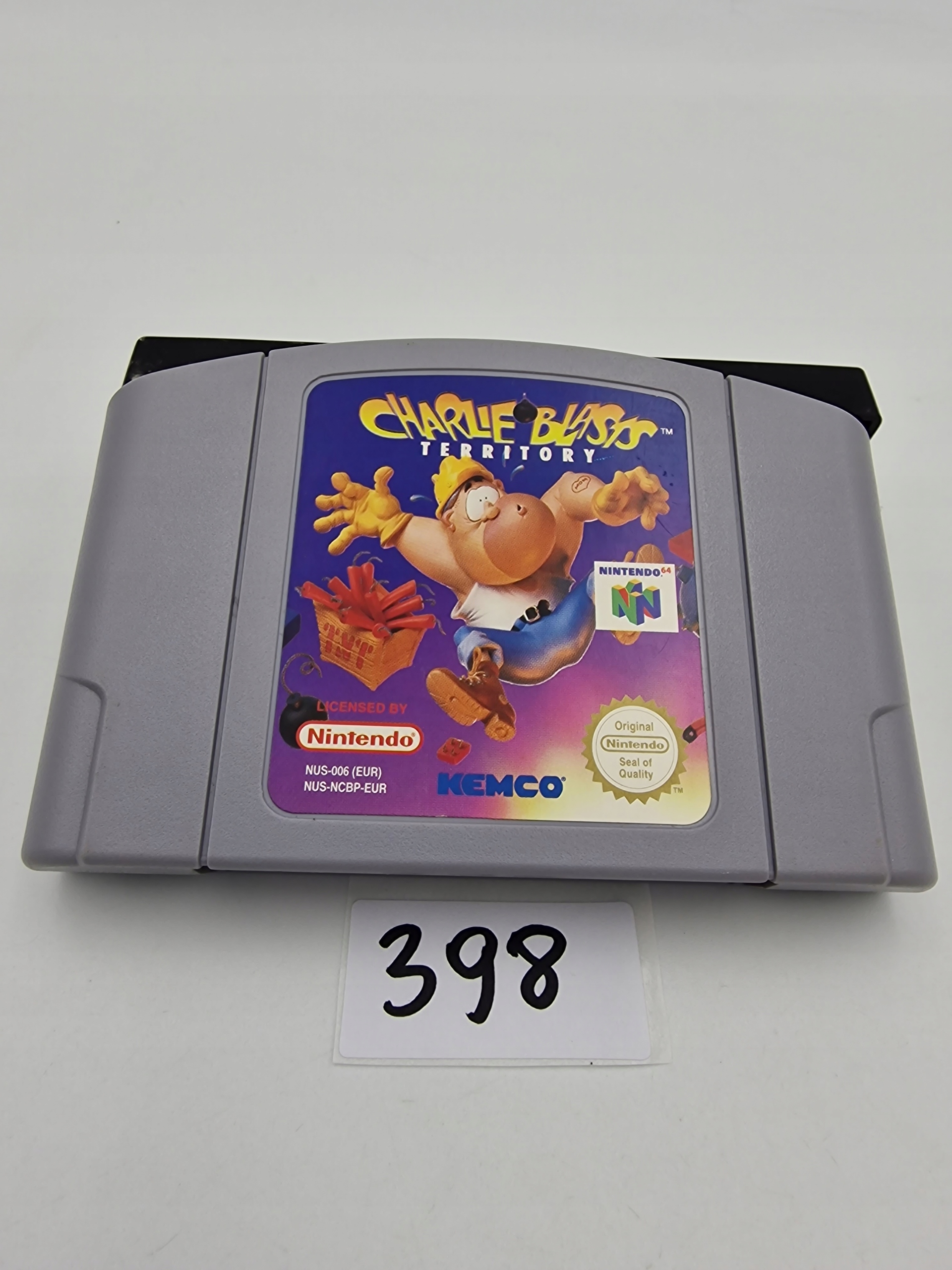 NINTENDO 64 CHARLIE BLASTS TERRITORY Producent Nintendo