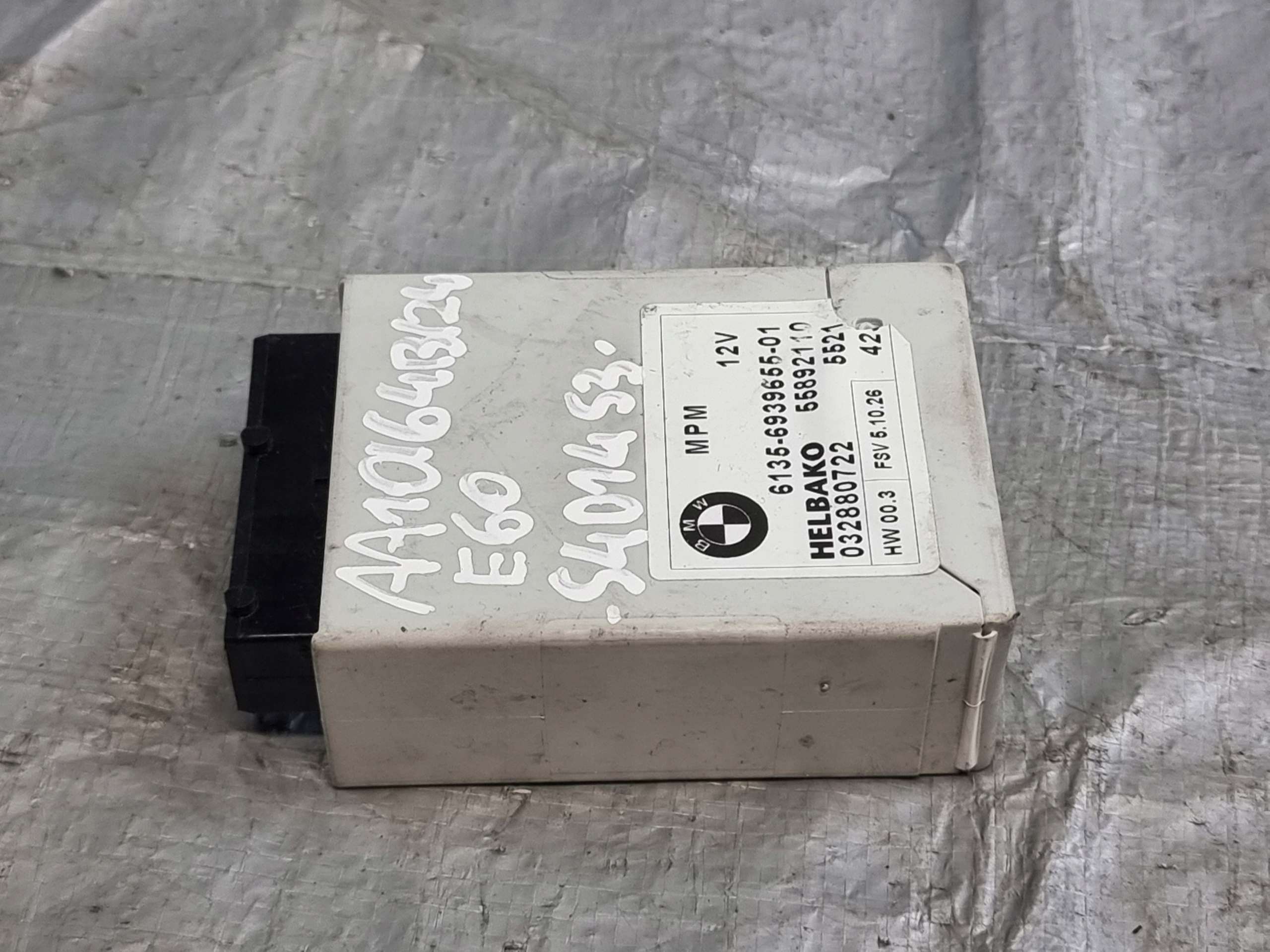 Module Unité de contrôle POMPY Carburant OE 6939655 BMW SERII 5 E60 530d 03r