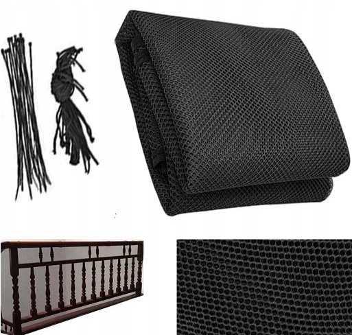 

Siatka Zabezpieczająca Balustradę Na Schody 300cm