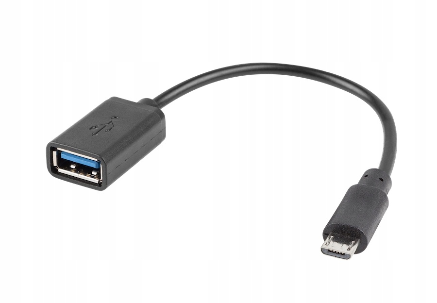 

Adapter Micro Usb męski Usb 2.0 żeński 15cm Otg