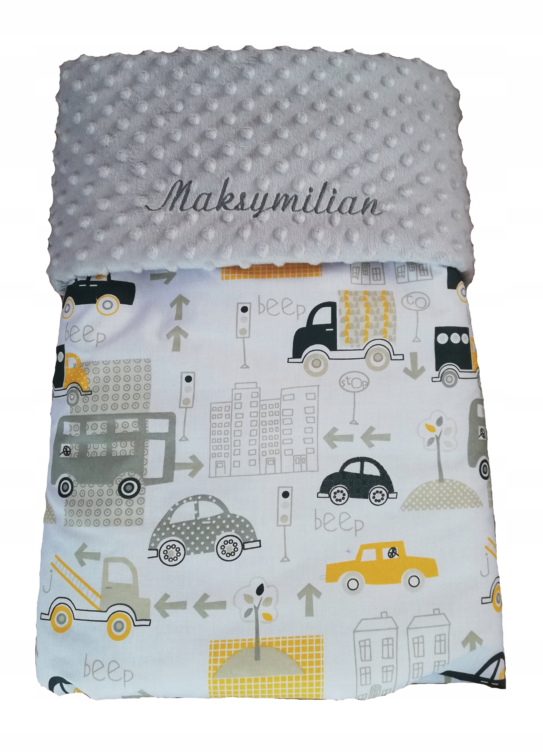 

Kocyk Minky 100x75 pikowany Haft (imię i nazwisko)