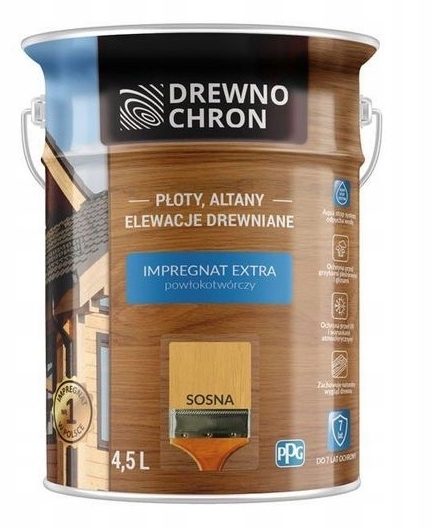 Drewnochron Impregnat Extra Powłokotwórczy Sosna 4,5L