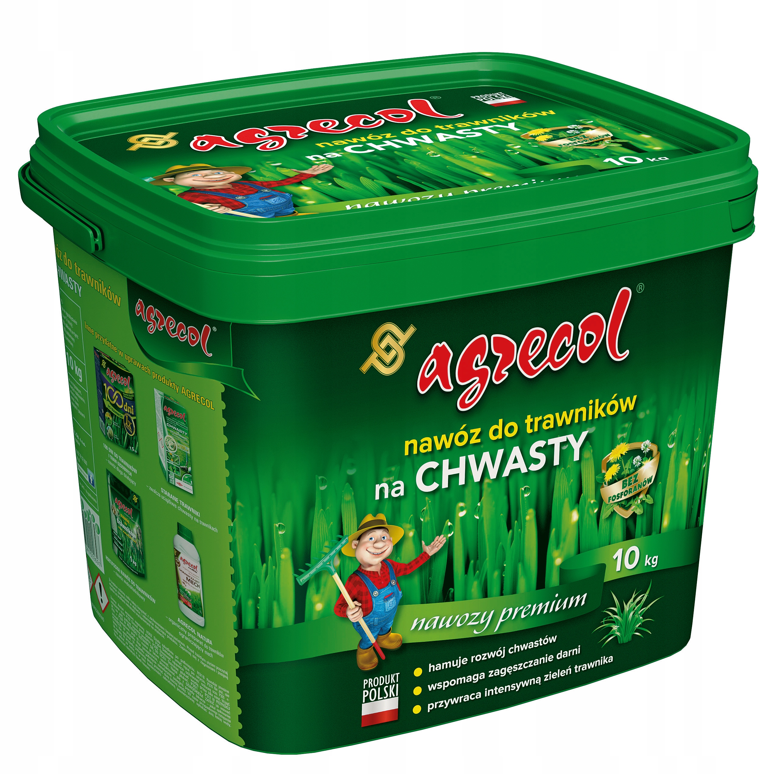 

Agrecol Nawóz Do Trawy Na Chwasty Zwalcza 10 Kg
