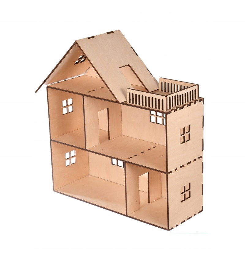 DOMEK DLA LALEK zabawki edukacyjne drewniane