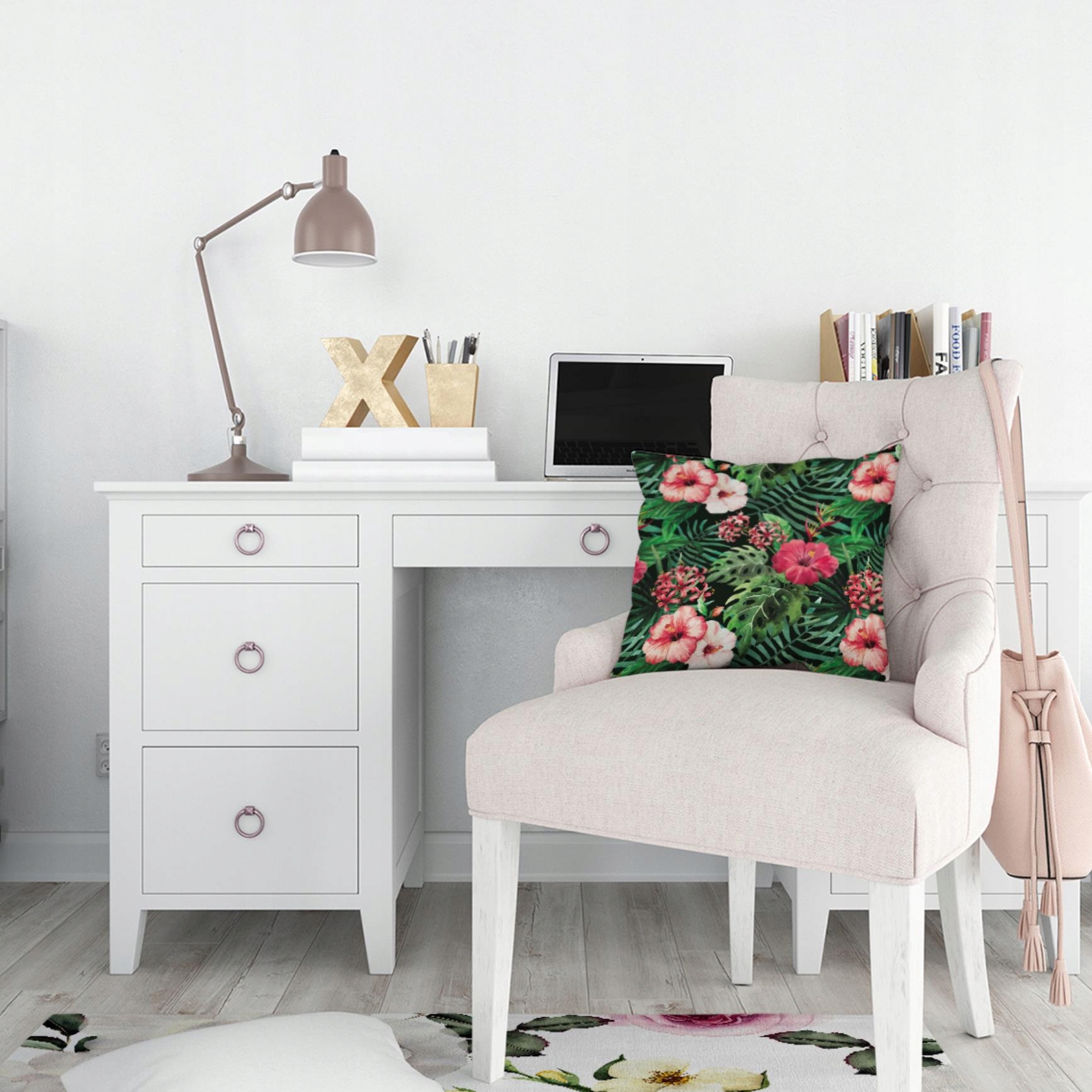 POSZEWKA NA PODUSZKĘ DEKORACYJNA 50x50 JASIEK Kod producenta H-PDS001-XL