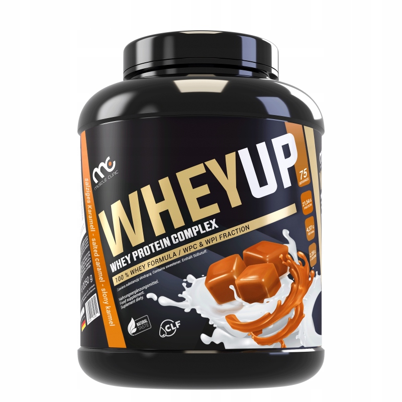 Muscle Clinic Whey Up 2250 g Wpc syrovátkový koncentrát čistý Top