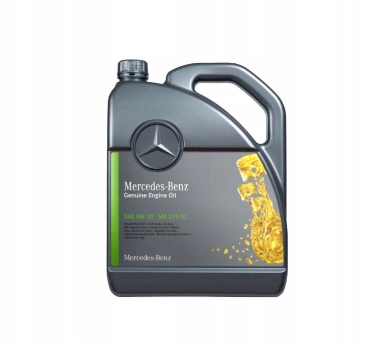 Mercedes-benz Orginalny Olej Mb 5W30 229.52 5L Od Dealera