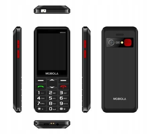 Mobilný telefón Mobiola MB900 48 Mb 128 Mb 4G (lte) čierny