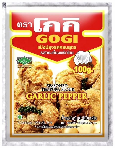

Tempura, panierka z czosnkiem i pieprzem 100g Gogi