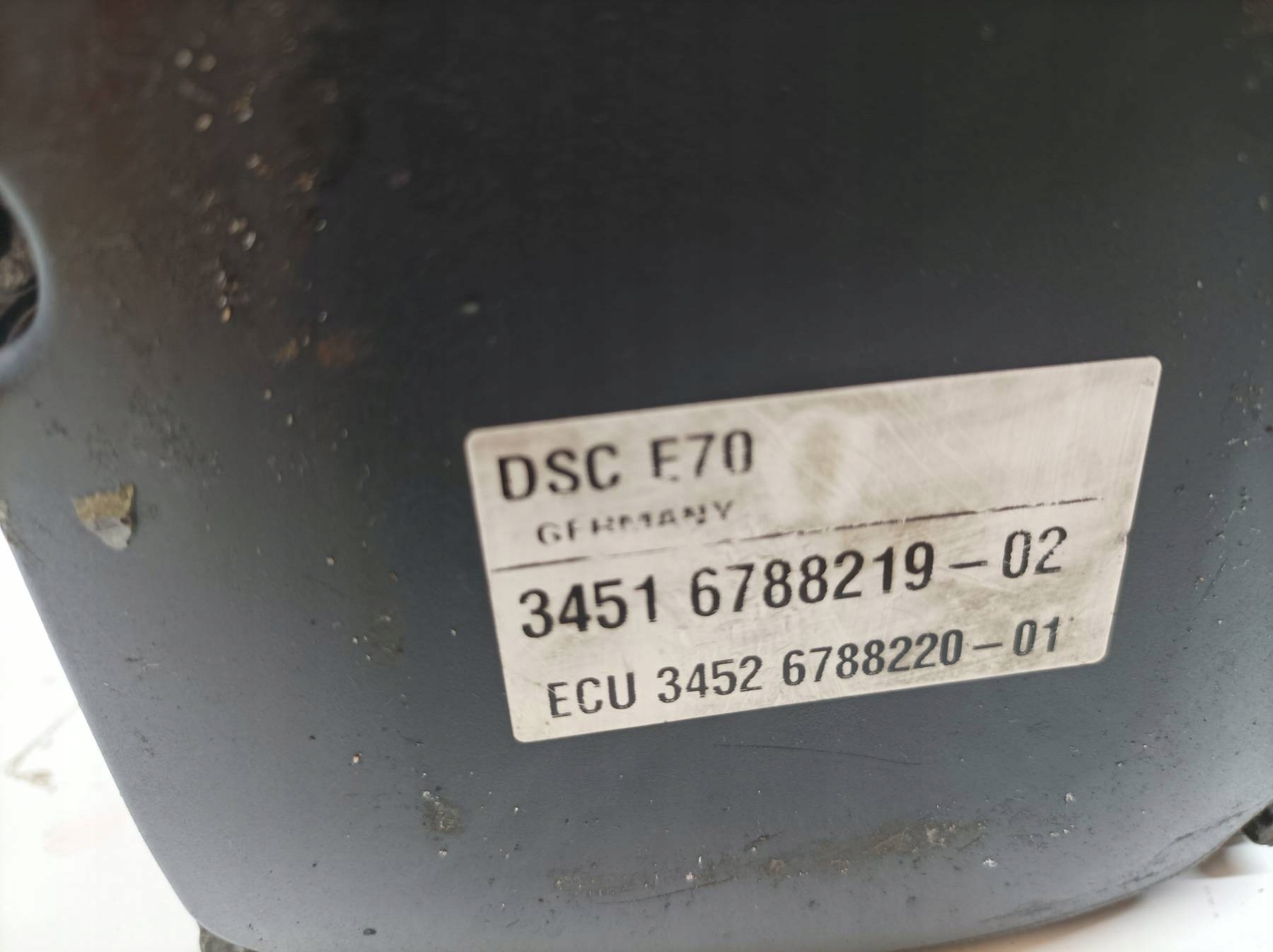 pump ABS 6788219 0265250282 Bmw X5 II (2006-2013) E70