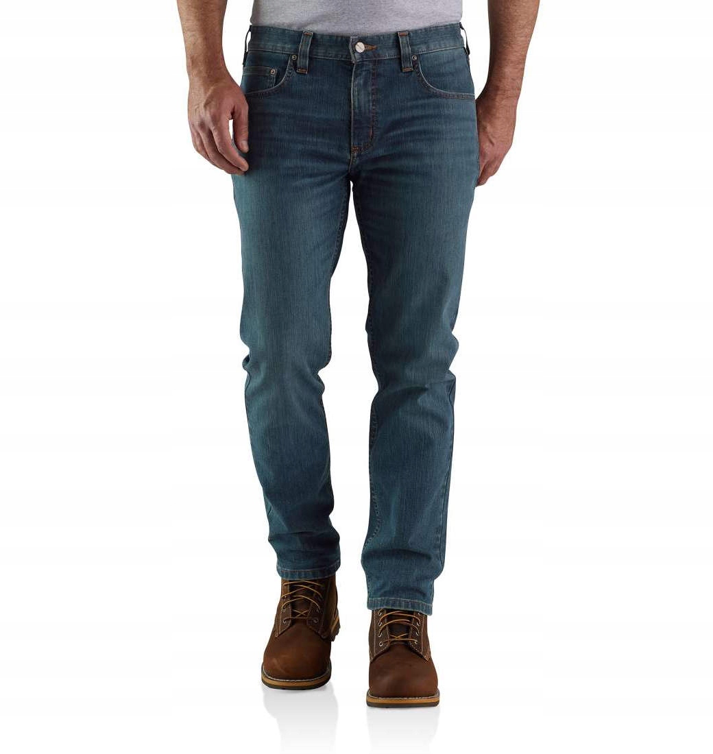 Carhartt Rugged Flex Relaxed Fit Low Rise Tapered Jean jeansy męskie ...