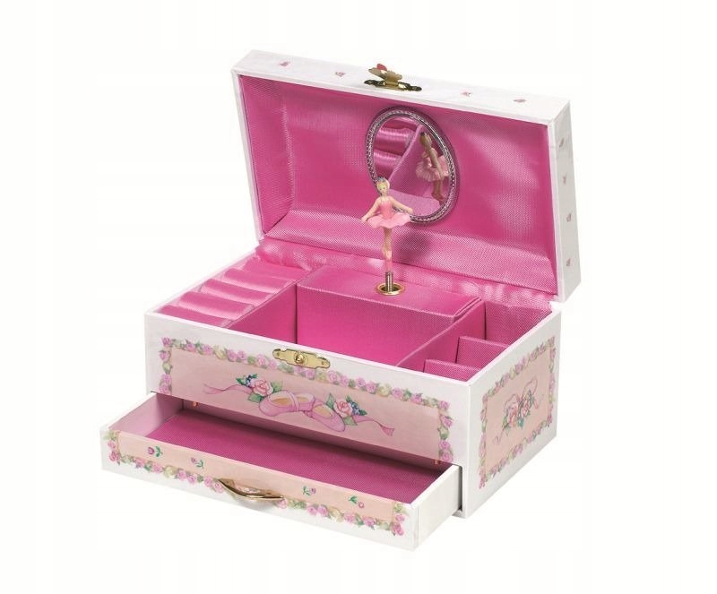 Pozytywka Baletnica Jezioro Łabędzie Szkatułka na biżuterię na Prezent Goki Bohater brak