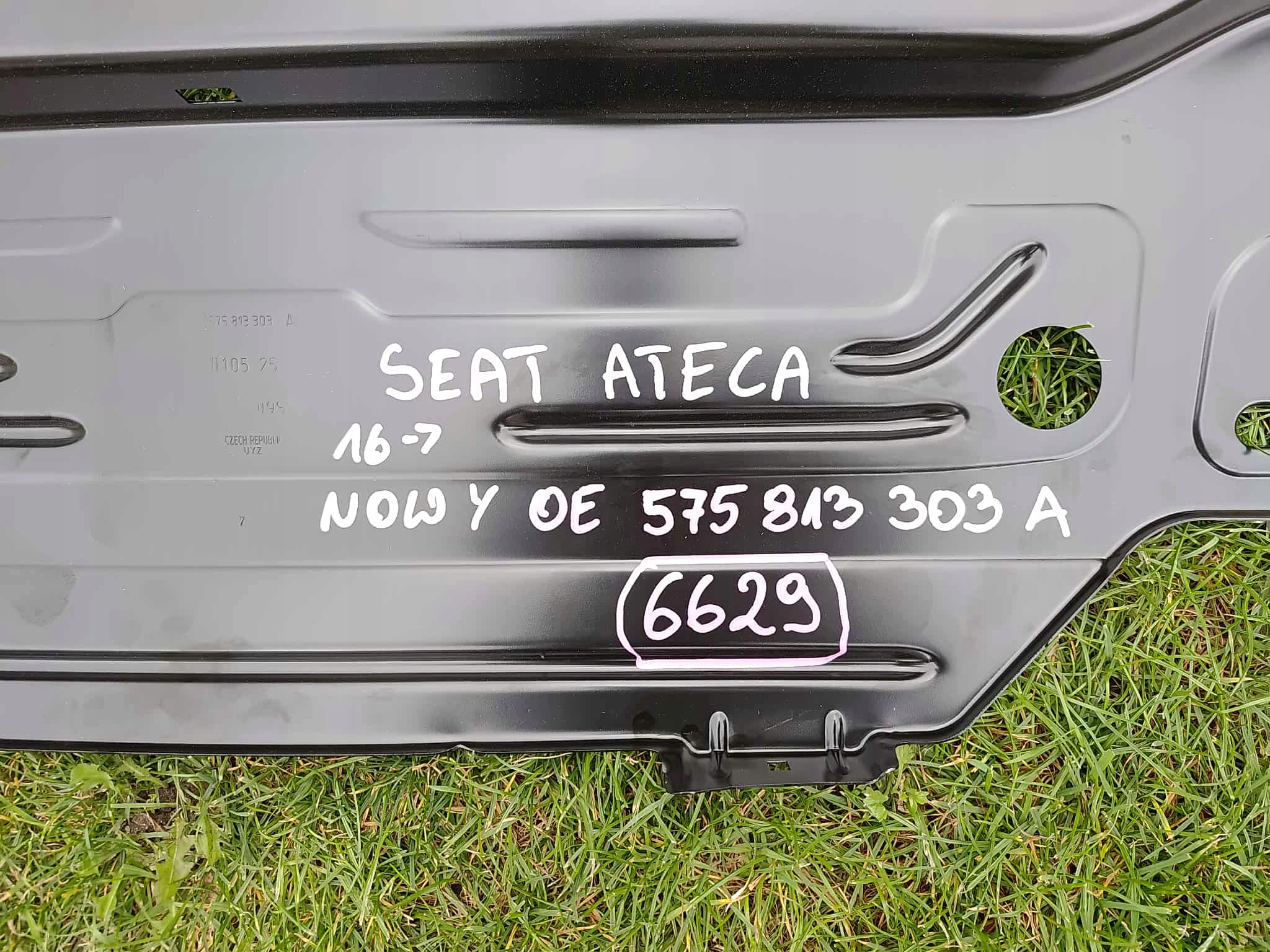 seat Ateca 16- ремень задний перегородка oe 6629
