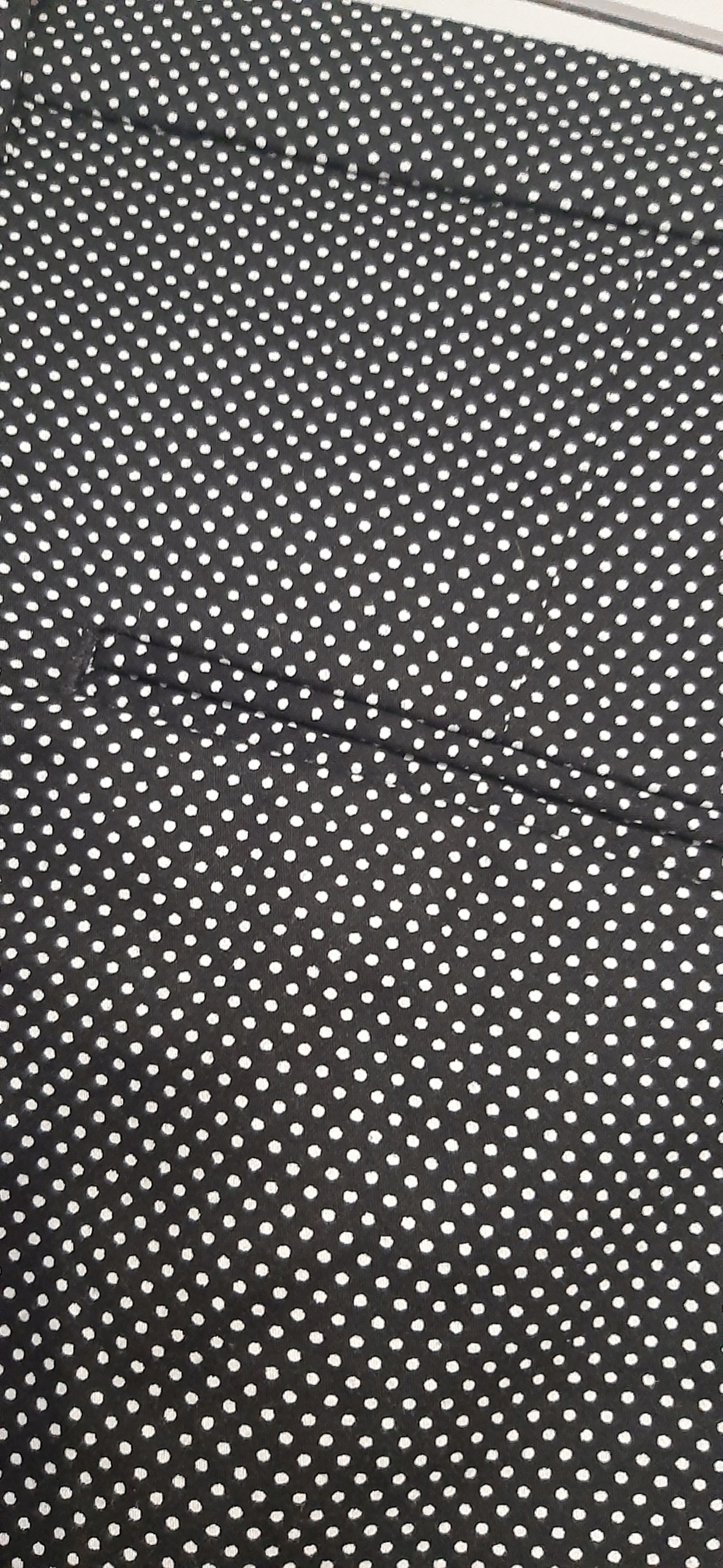 1055. H&M czarne spodnie cygaretki w kropki r 40 Stan (wysokość w pasie) średni