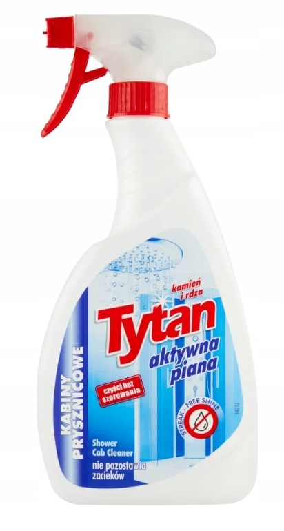 

Tytan Płyn do mycia kabin prysznicowych spray 500g
