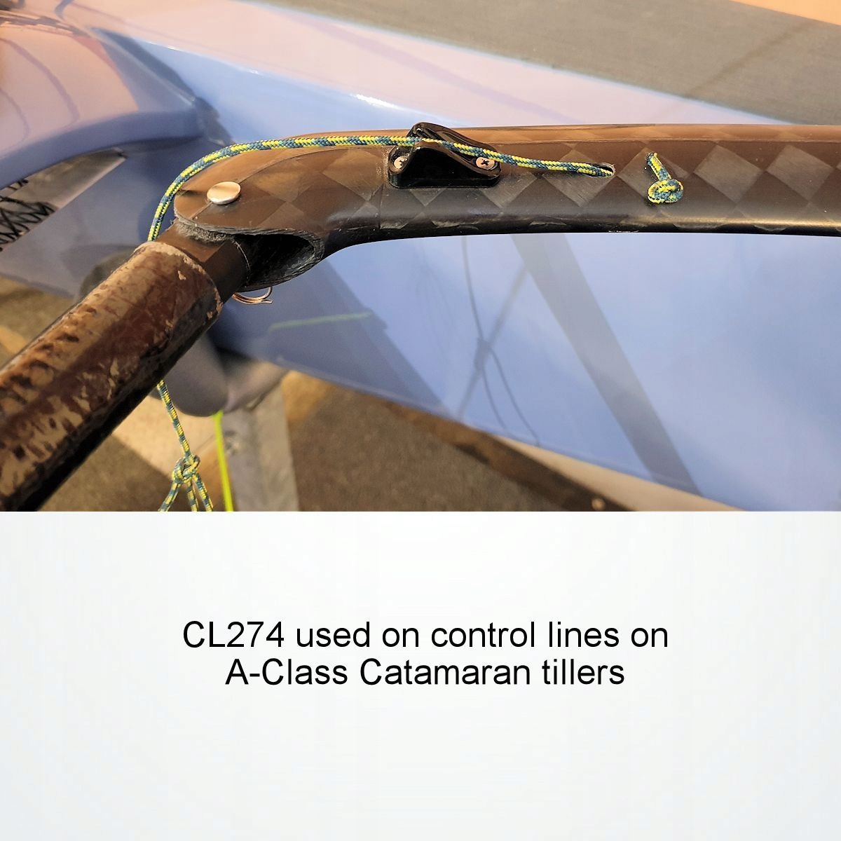 Knaga rowkowa CLAMCLEAT CL274 / na linę 1- 4 mm Model CL274