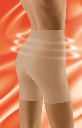 Dámské Šortky Wolbar Figurata Laserové Elastické Béžové Ecru Vel. XL