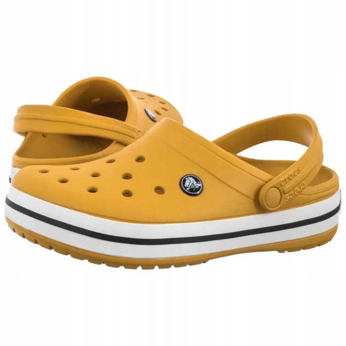 Letní boty Klasické Nazouváky Crocs Crocband Turmeric 11016-7AG Žluté