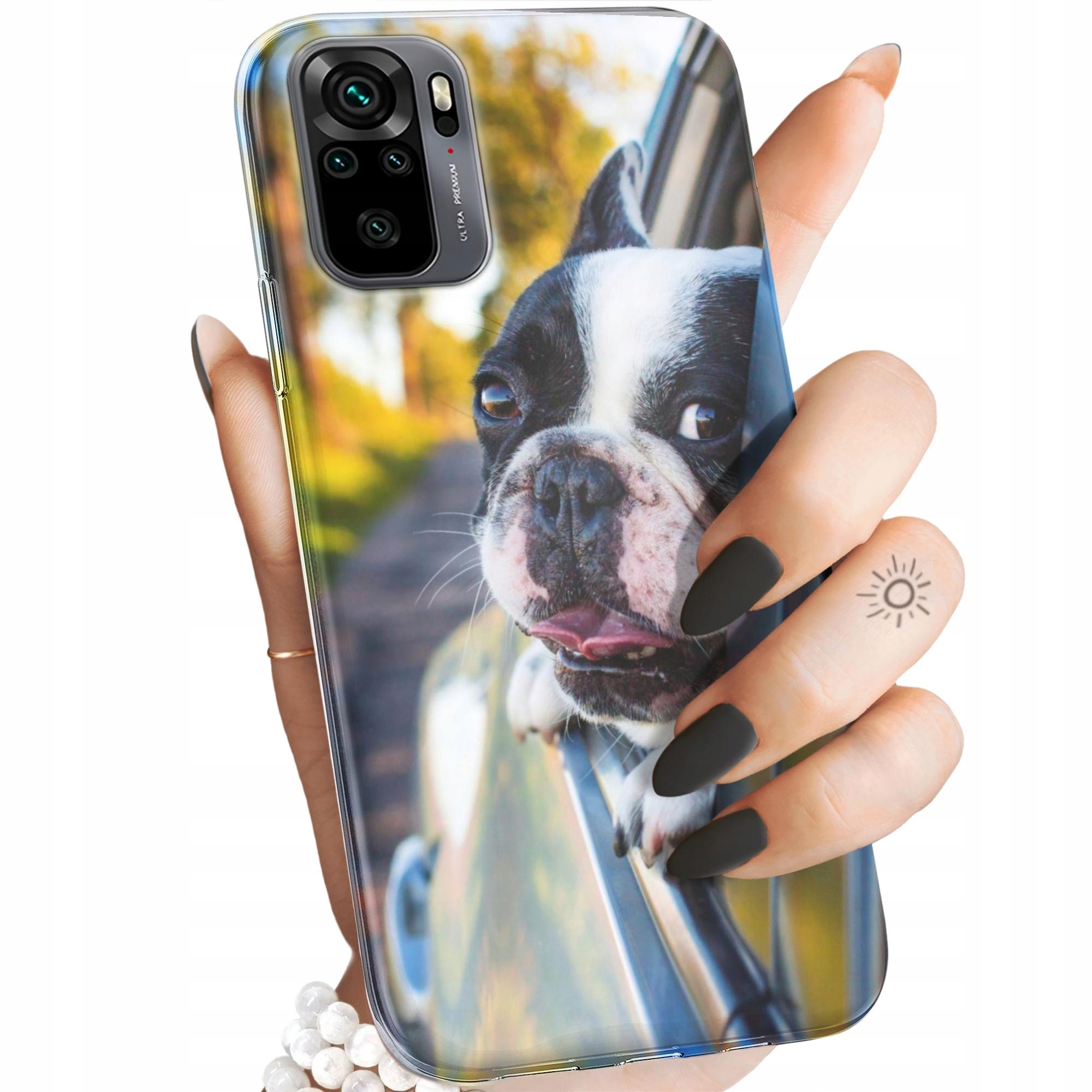 Etui Do Xiaomi Redmi Note 10 Mops Buldog Francuski Angielski Obudowa