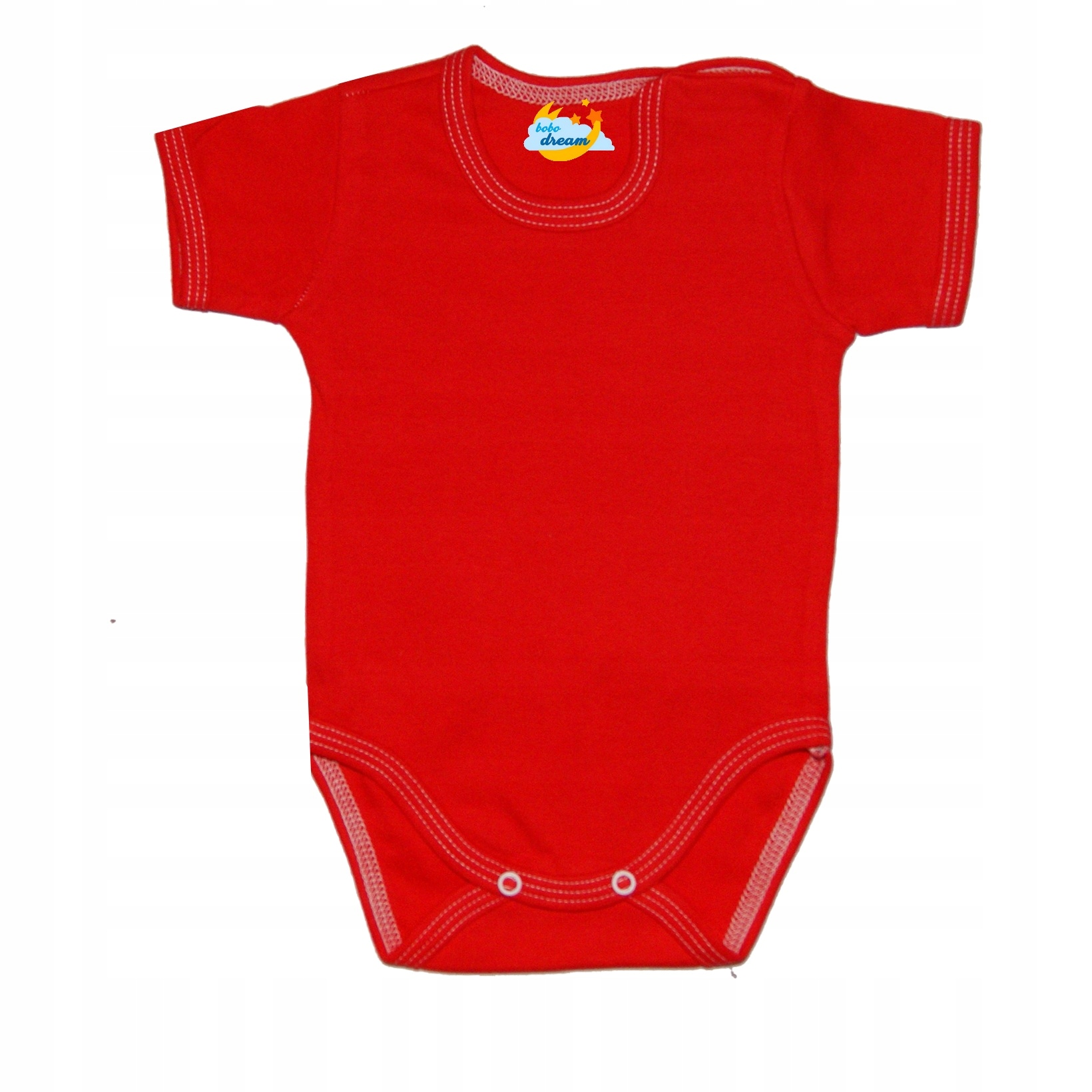 

Body krótki rękaw Basic czerwone 62