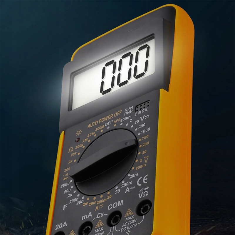 PROFESJONALNY MIERNIK PRĄDU MULTIMETR LCD EAN (GTIN) 5904094224371