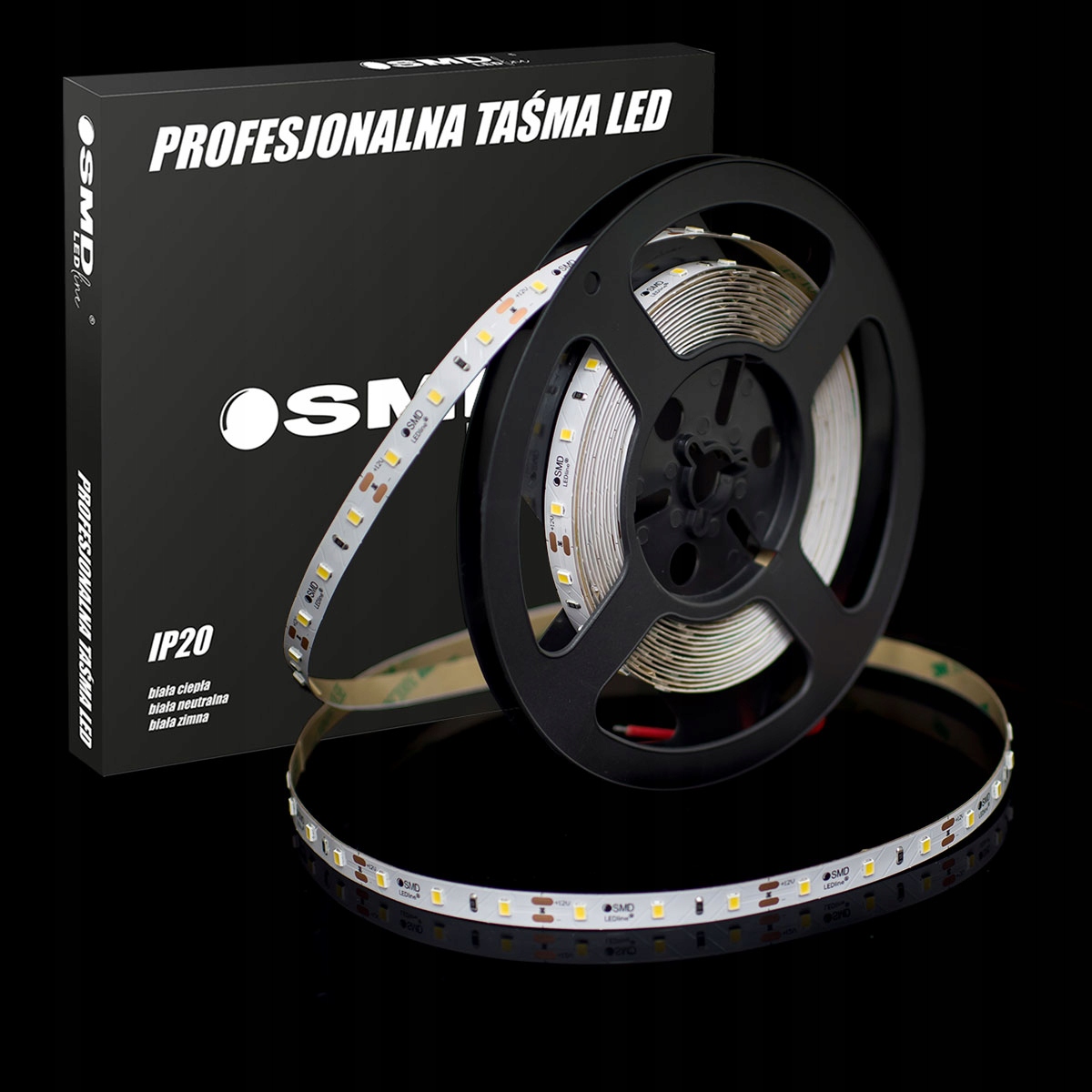 

Taśma Led 300 SMD2835 Nw IP20 5M Smd LEDline 5Y