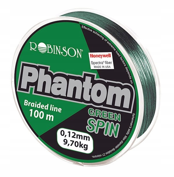 Plecionka Phantom Green Spin 0,23mm 150m Robinson