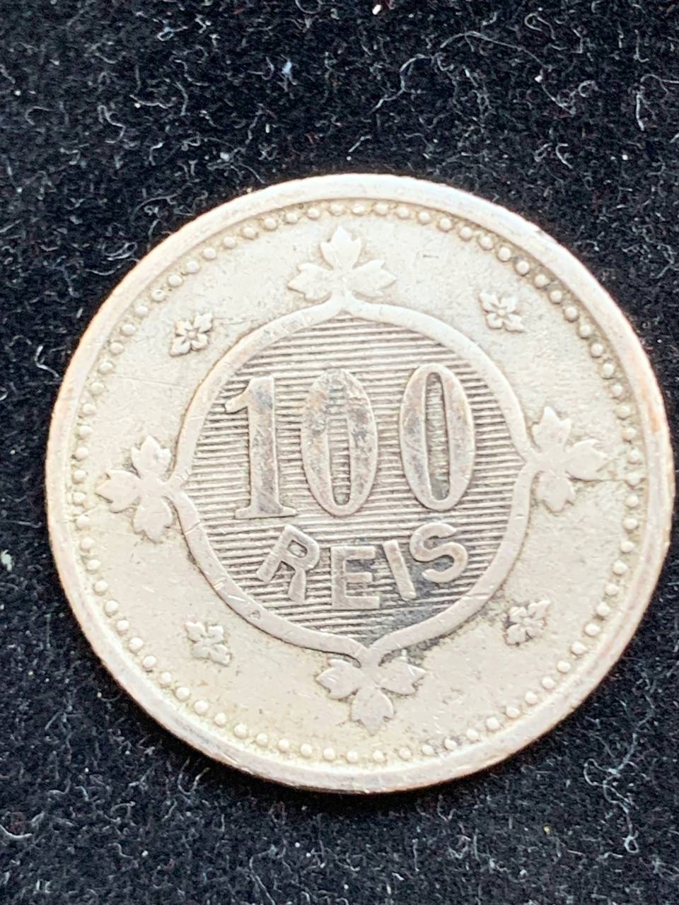 Portugalia 100 reis 1900