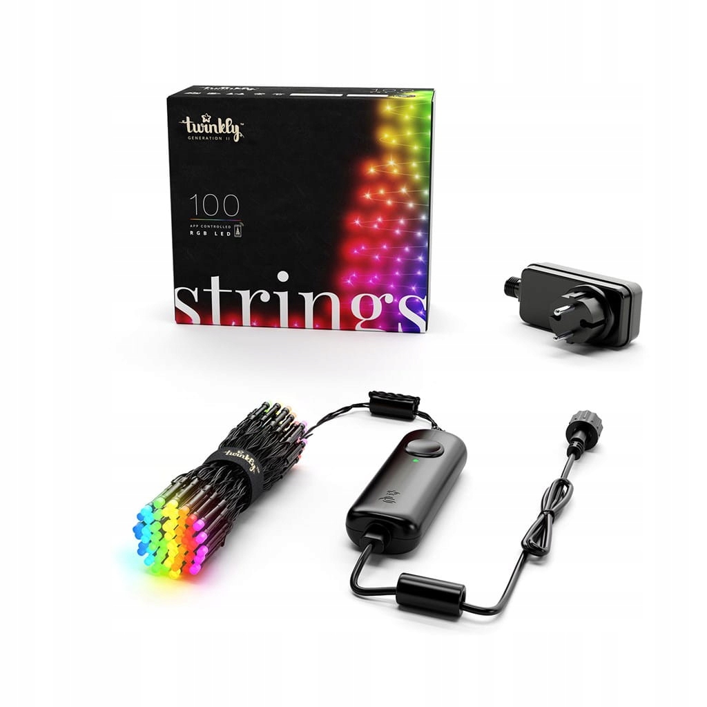 

Lampki choinkowe Twinkly Strings 100 Led Rgb 8m