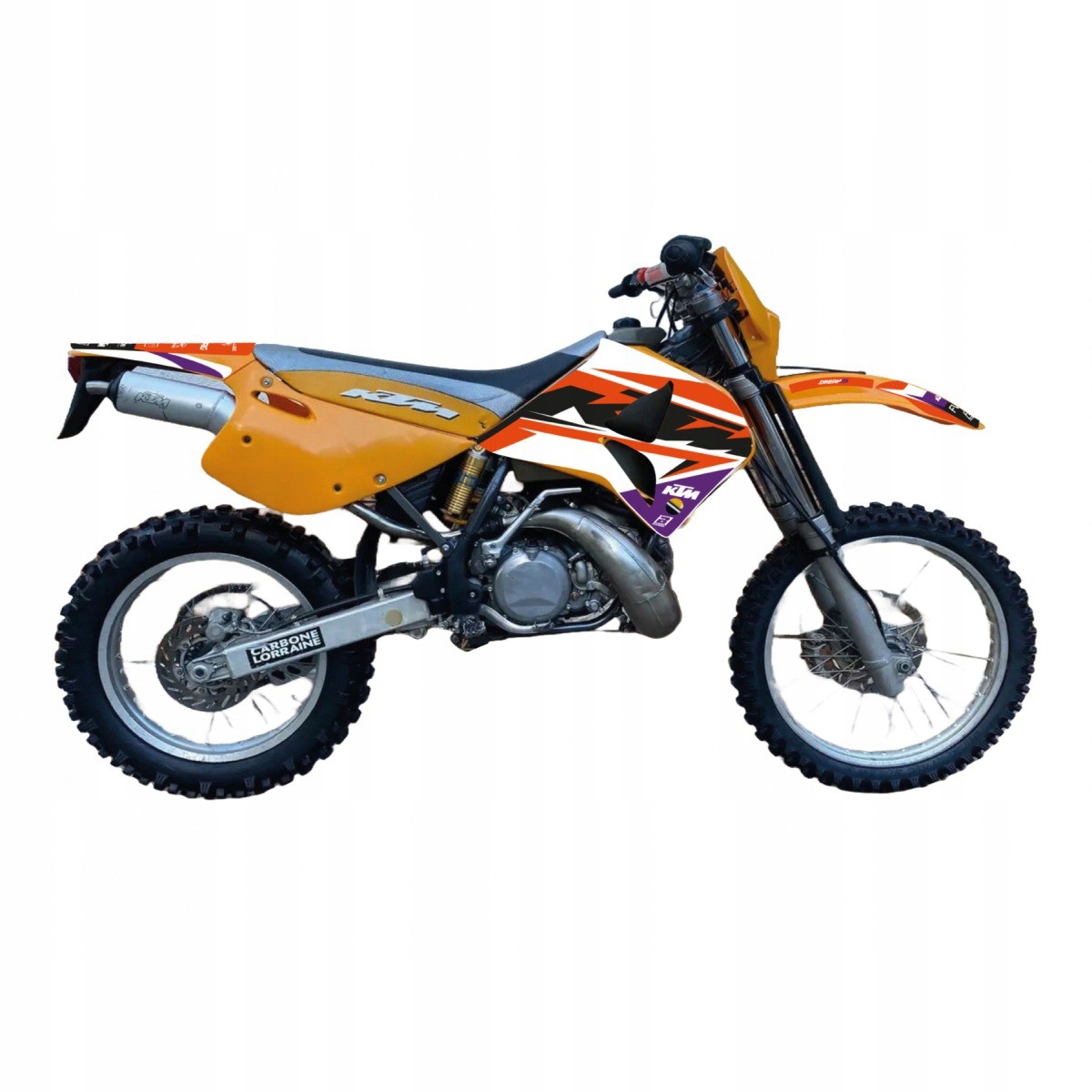 Blackbird Sada Nálepiek (oklein) Ktm 4T '96-'99 (4 Stroke All Models) Dr
