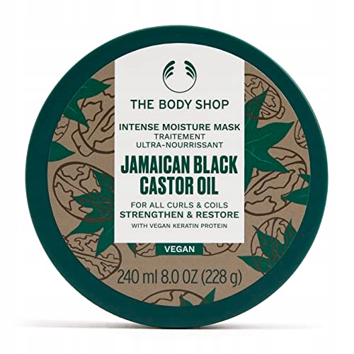 The Body Shop Jamaican Black Maska na vlasy 240 ml