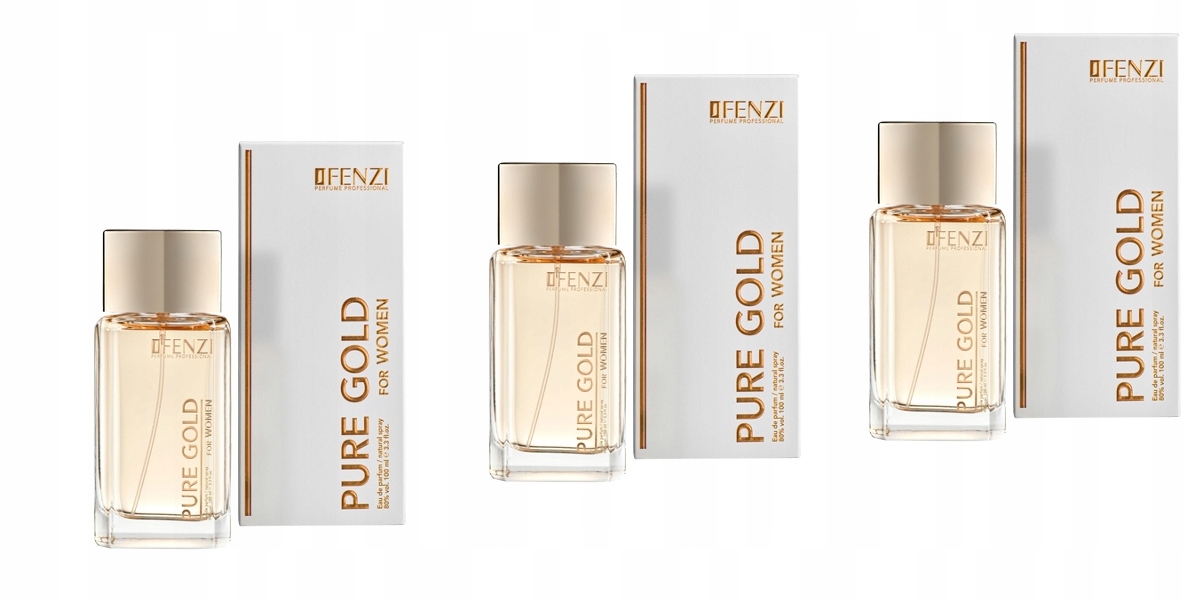 JFenzi Pure Gold Women Edp 3x100ml