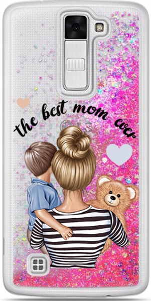 

Etui płynny brokat Mama Dzieci Syn do Lg K8