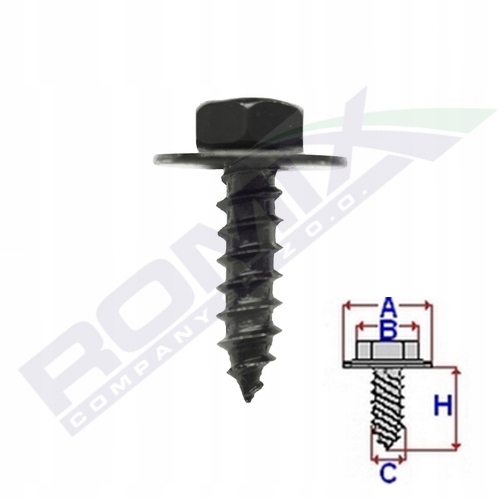 

Wkręt z podkładką 6,1mm Toyota Lexus x10szt