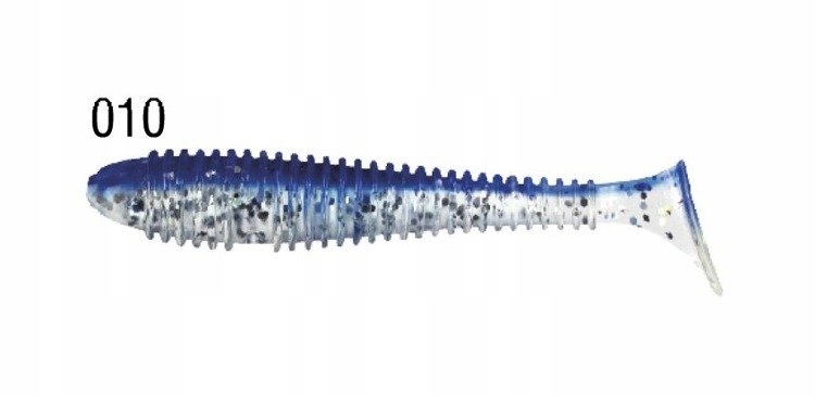 5x Guma, Gumy Na Sandacza Szczupaka Grubber Shad 12cm 010 Konger