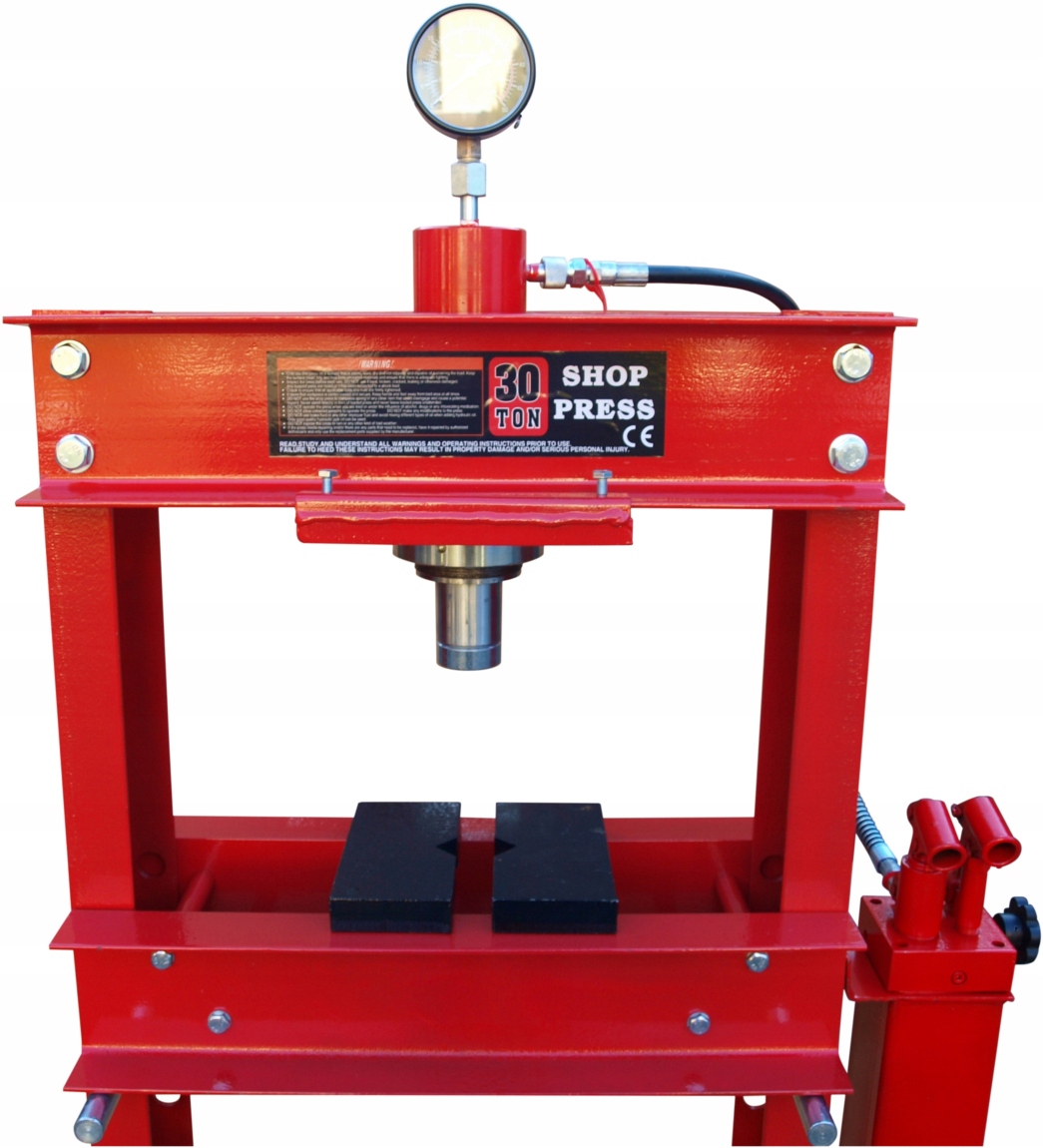 PRASA 30T HYDRAULICZNA 2 PREDKOSCI PRZESUWANY TLOK Maximum pressure force 30 t